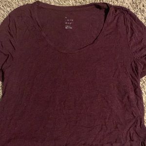 flowy crop top, size xs